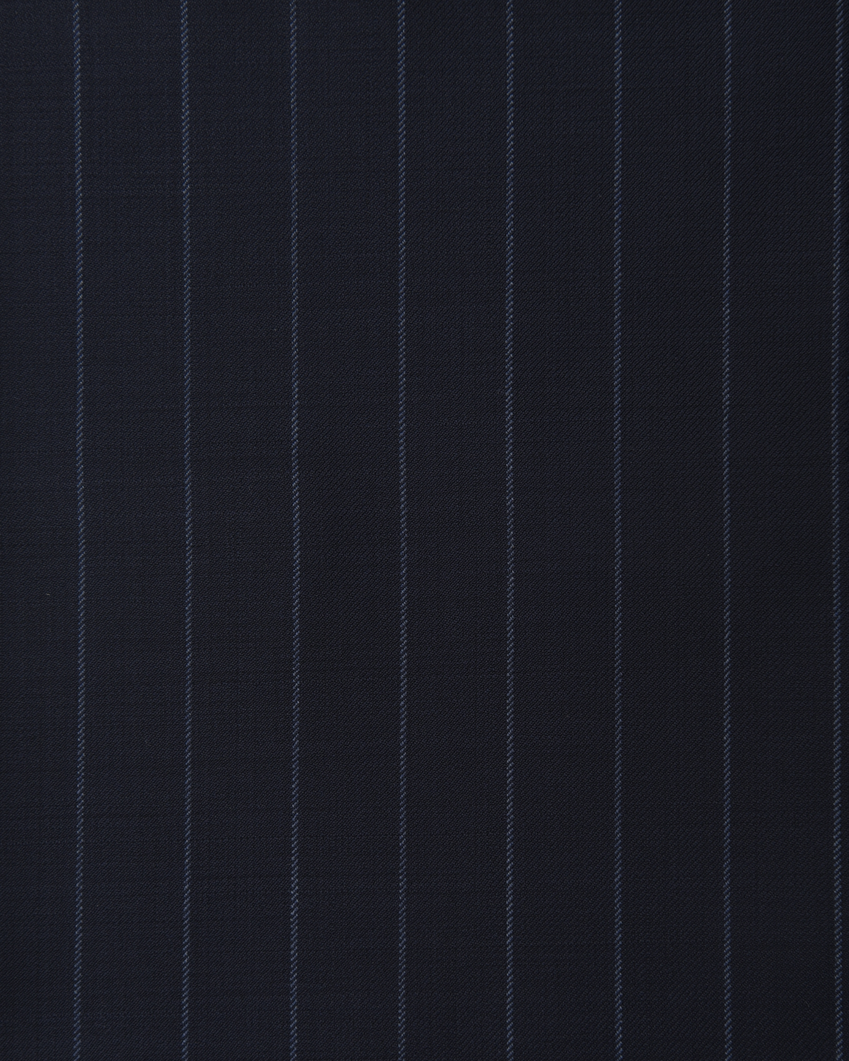 Navy Wool Pinstripes Pant - 2