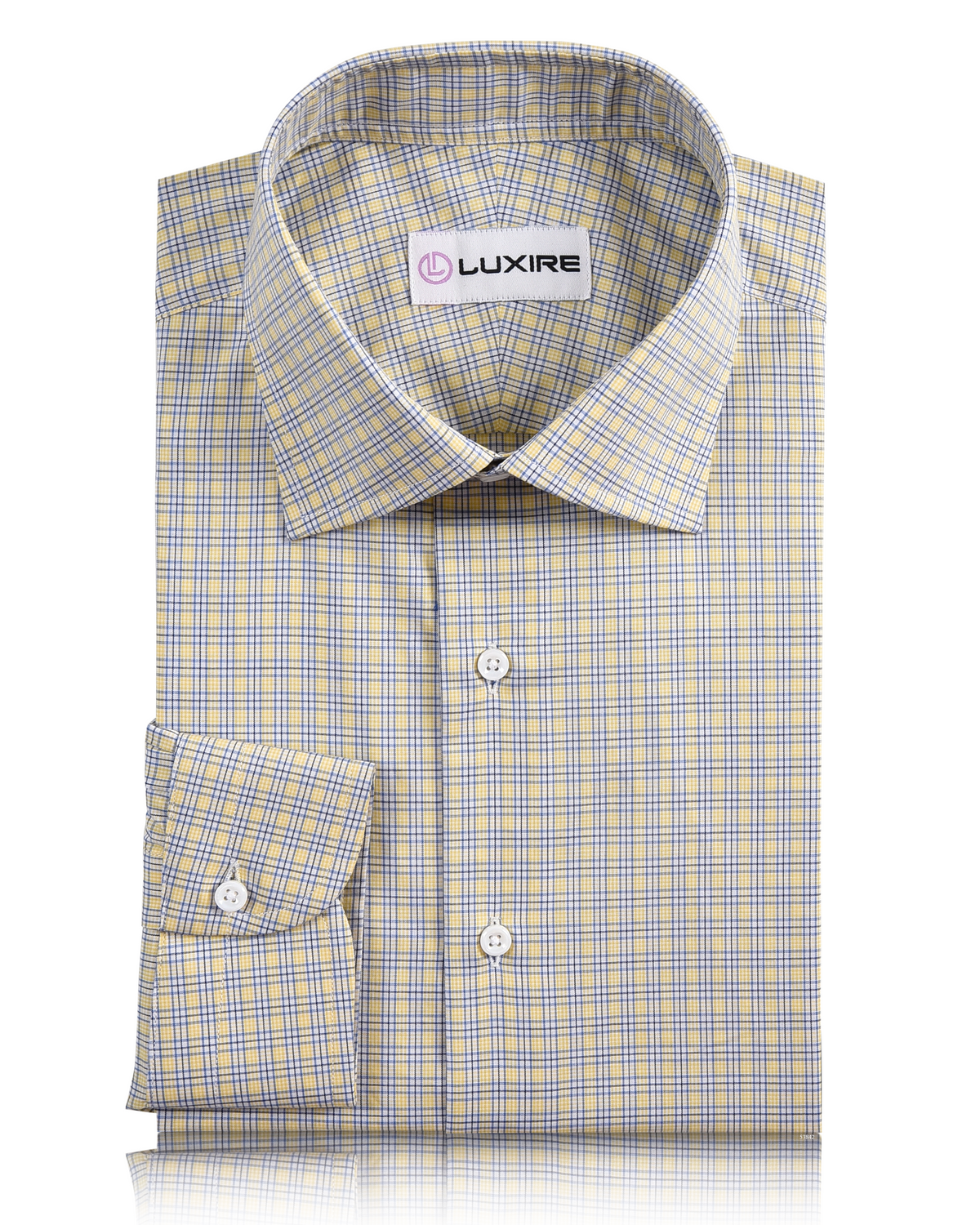 Yellow Blue Tattersall Shirt - 1