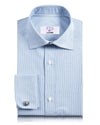 EZS Sky Blue Mille Stripes Shirt