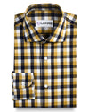 Fall Checks: Light Mustard Purple Gingham
