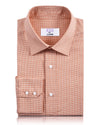 EZS Orange Houndstooth Shirt