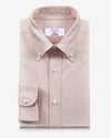 EZS Pale Orange University Stripes Oxford Shirt