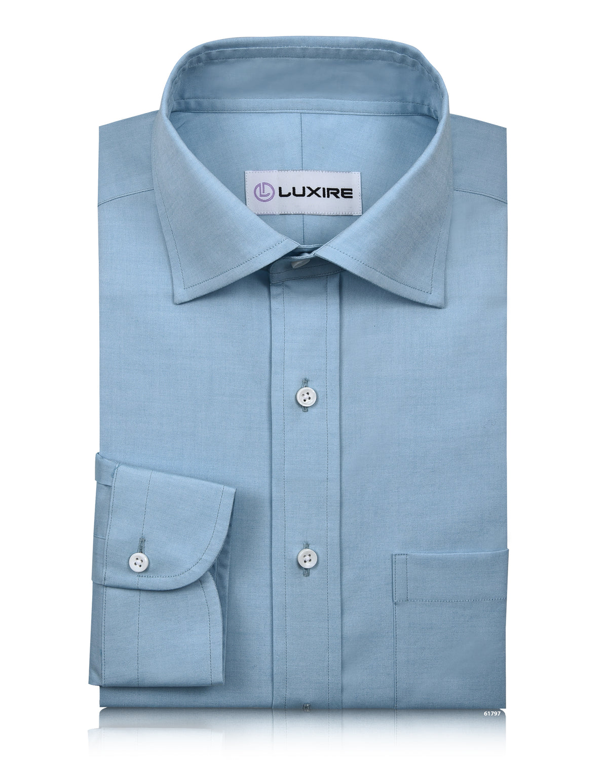 Turquoise Oxford Shirt - 1