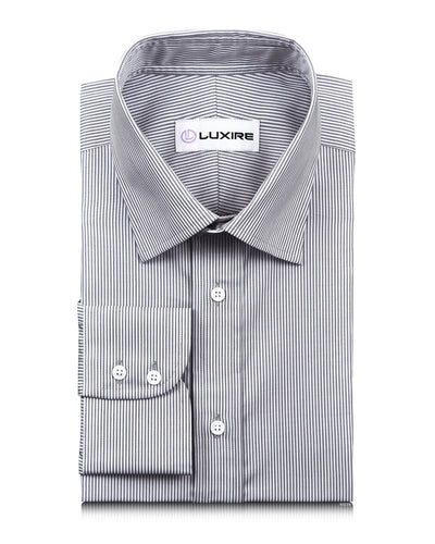 White Stripes With Grey