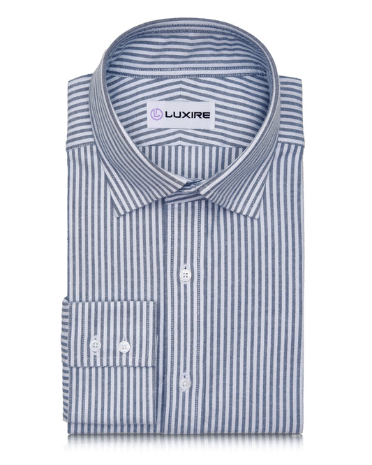 Dark Navy Bengal Stripes