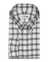 Red Navy Tattersall Checks Shirt