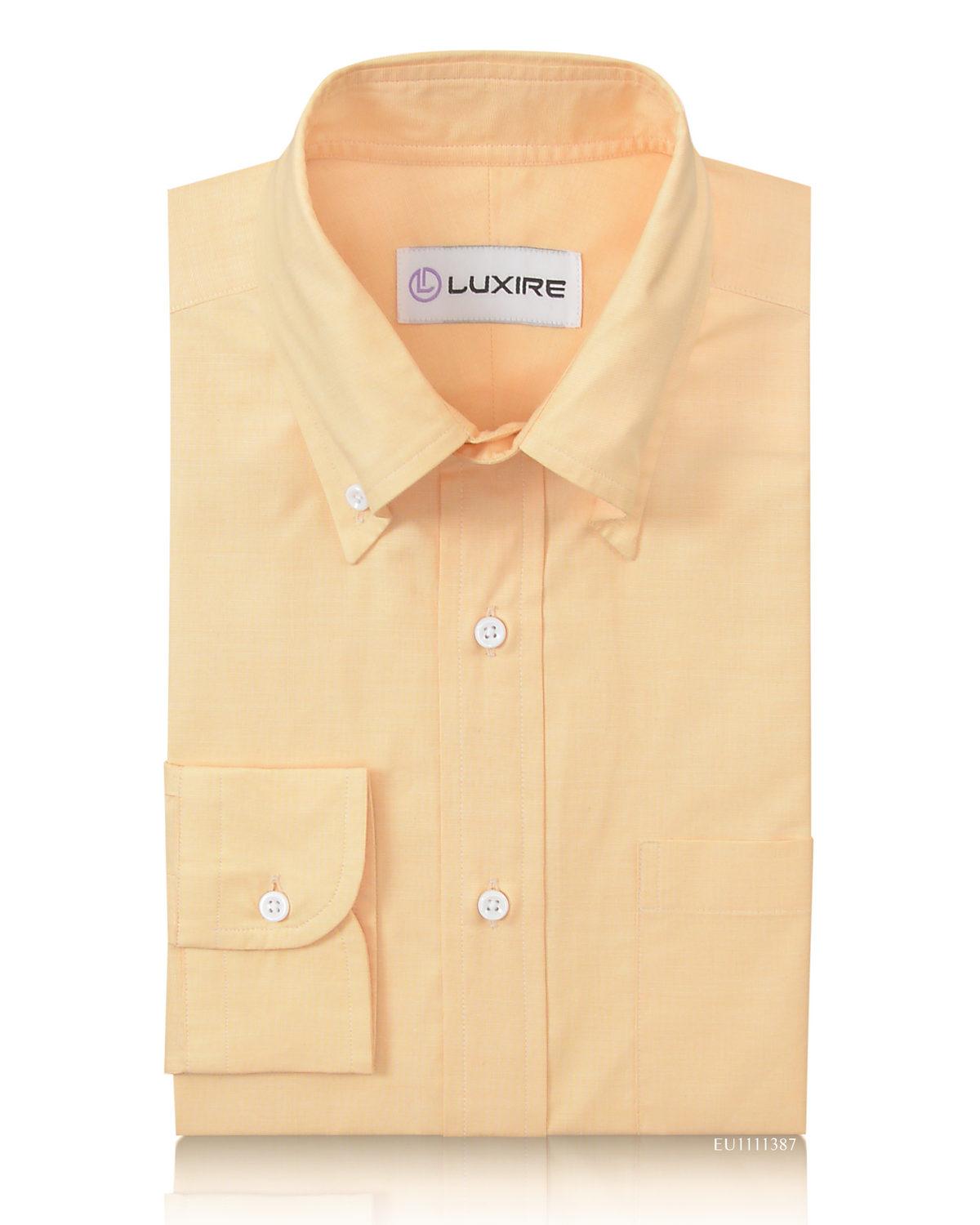 Cotton Poly: Light Yellow End On End - 1