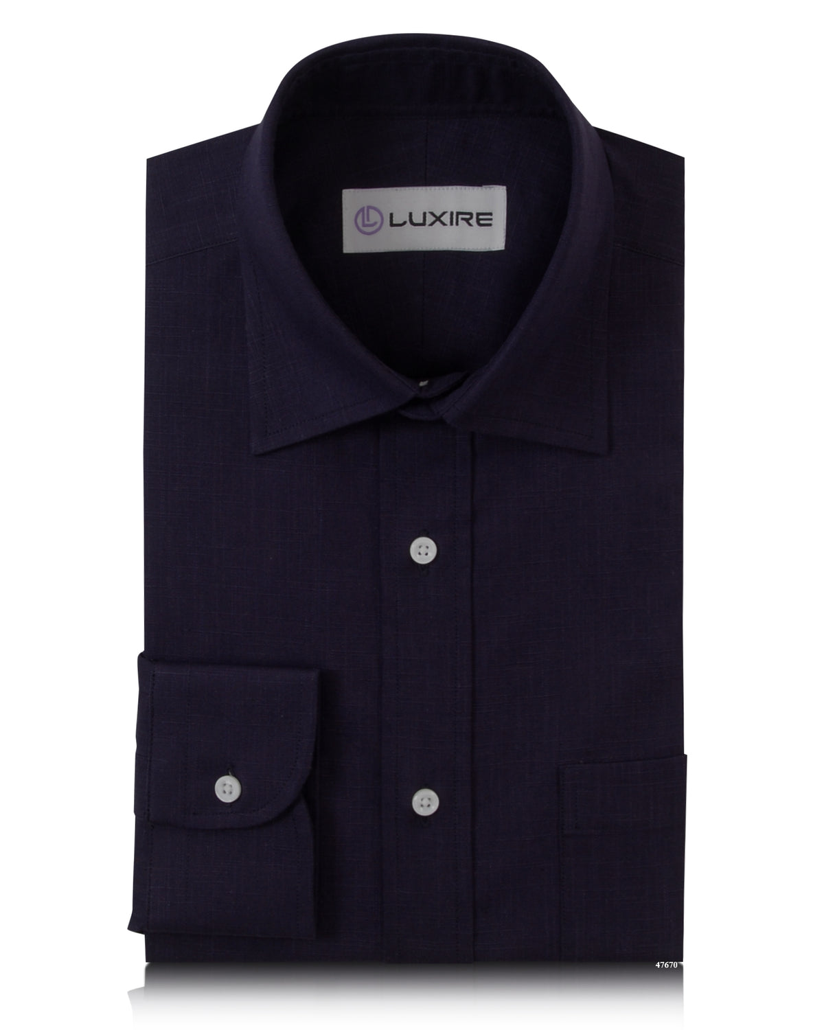 Purple Chambray Shirt - 1