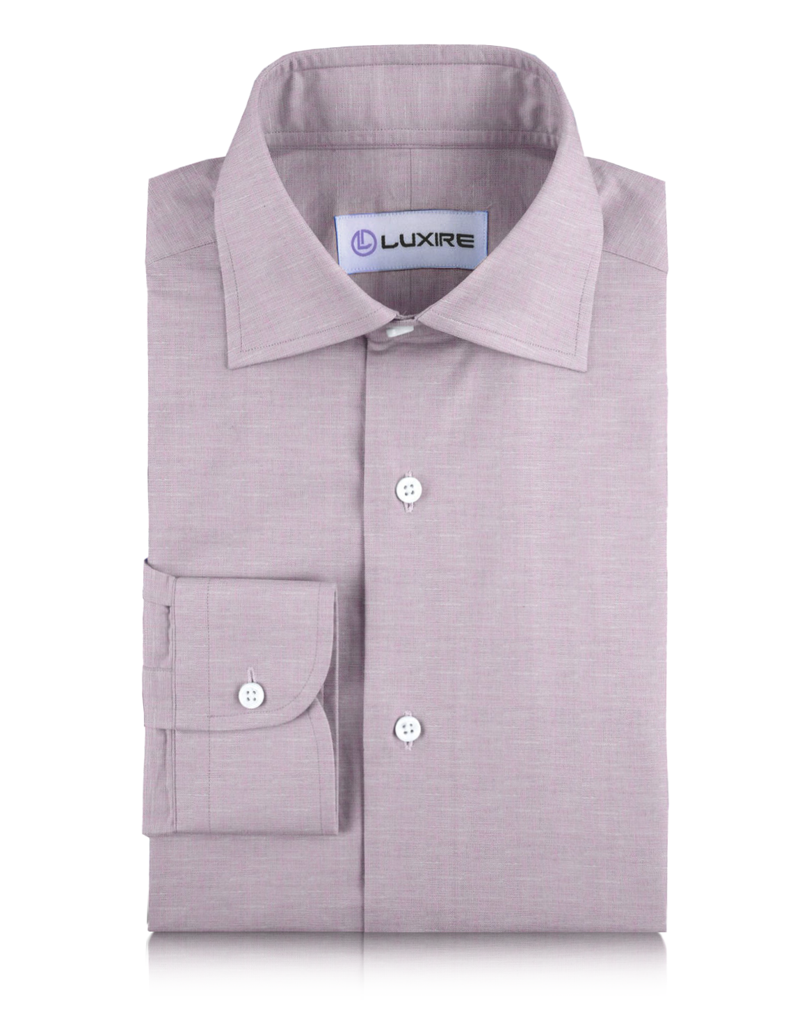 Linen: Pale Pink Chambray - 1