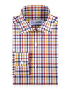 Checks: Red Navy Yellow Tattersall Chambray