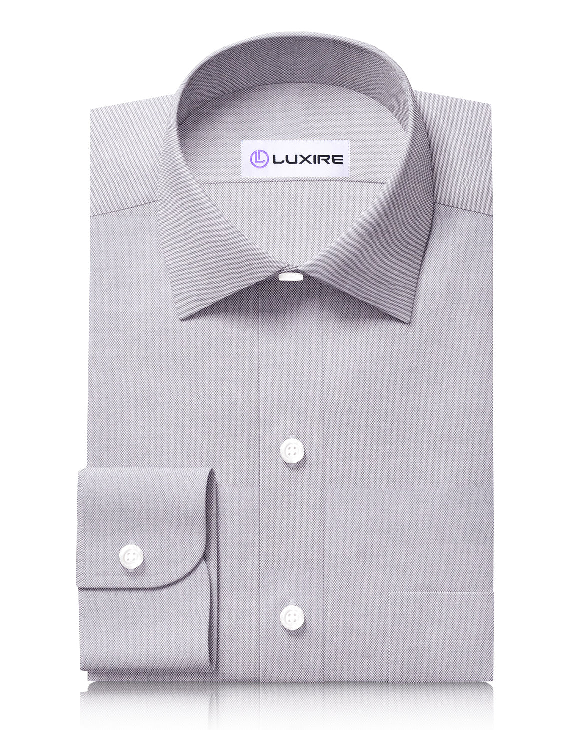 Summer Grey Oxford Shirt - 1