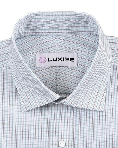 Alumo Green and Navy Tattersall Checks