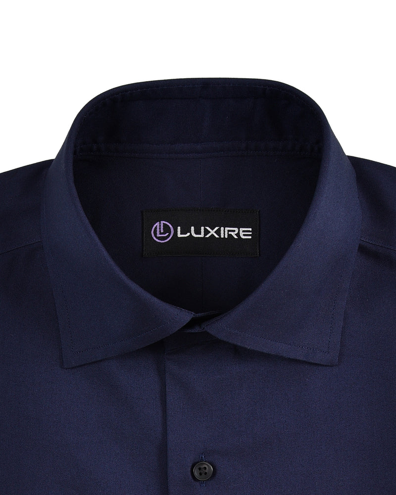 Navy Cotton Shirt