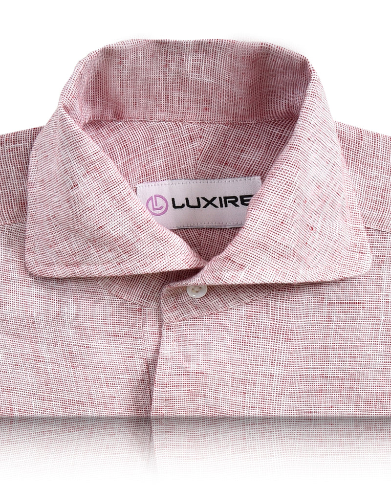 Linen: Red End on End