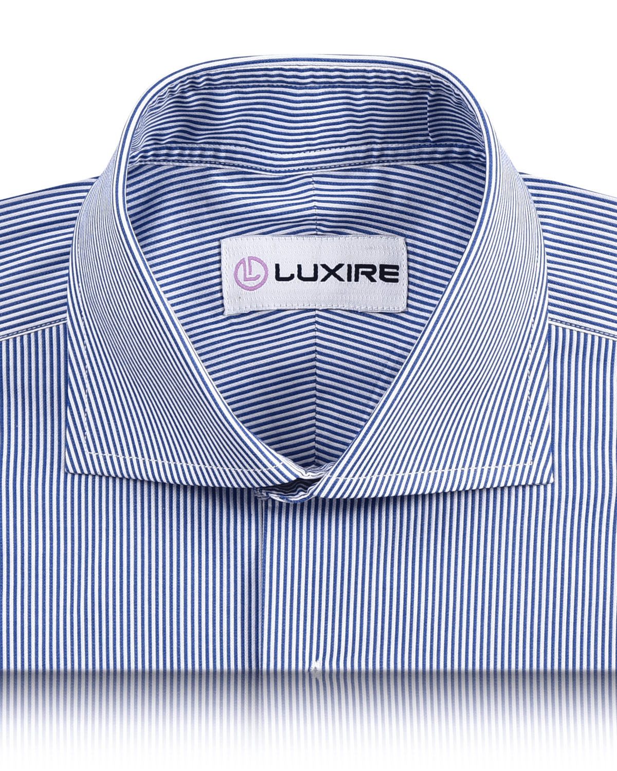 Blue Dobby Dress Stripes Shirt - 2