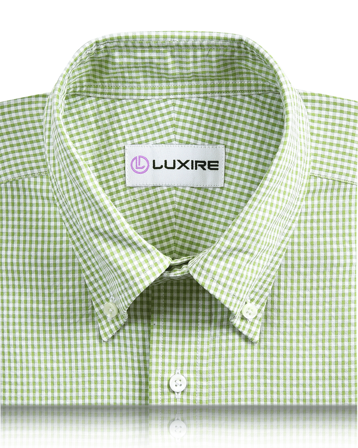 Green Small Gingham Seersucker - 2