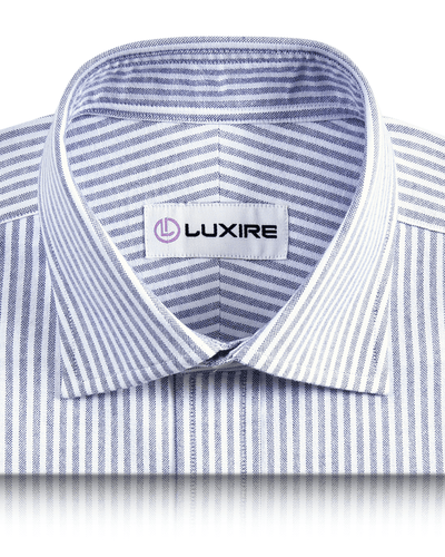 Indigo University Stripes Oxford