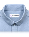 Light Blue Dotted Polo T-Shirt