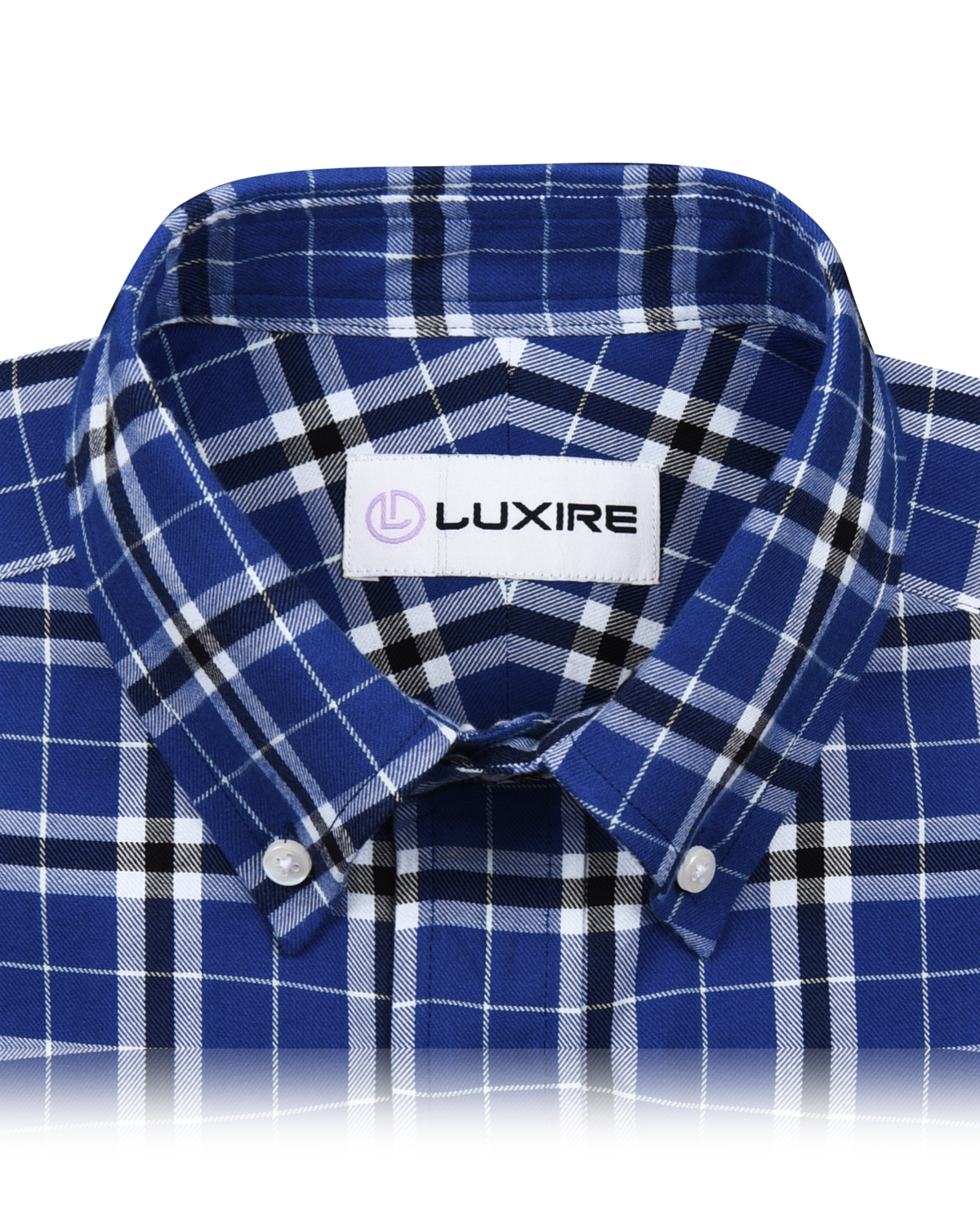 Blue Plaid Twill Checks - 2