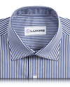 Dark Blue Awning Stripes Shirt