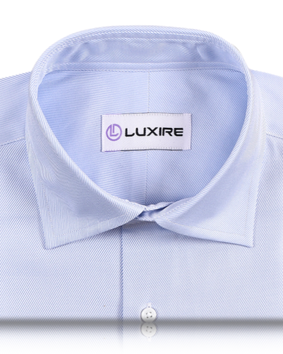Brembana Hampton Twill Sky Blue Shirt - 7