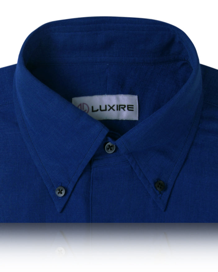Casual Blue Cool Linen Cotton - 2