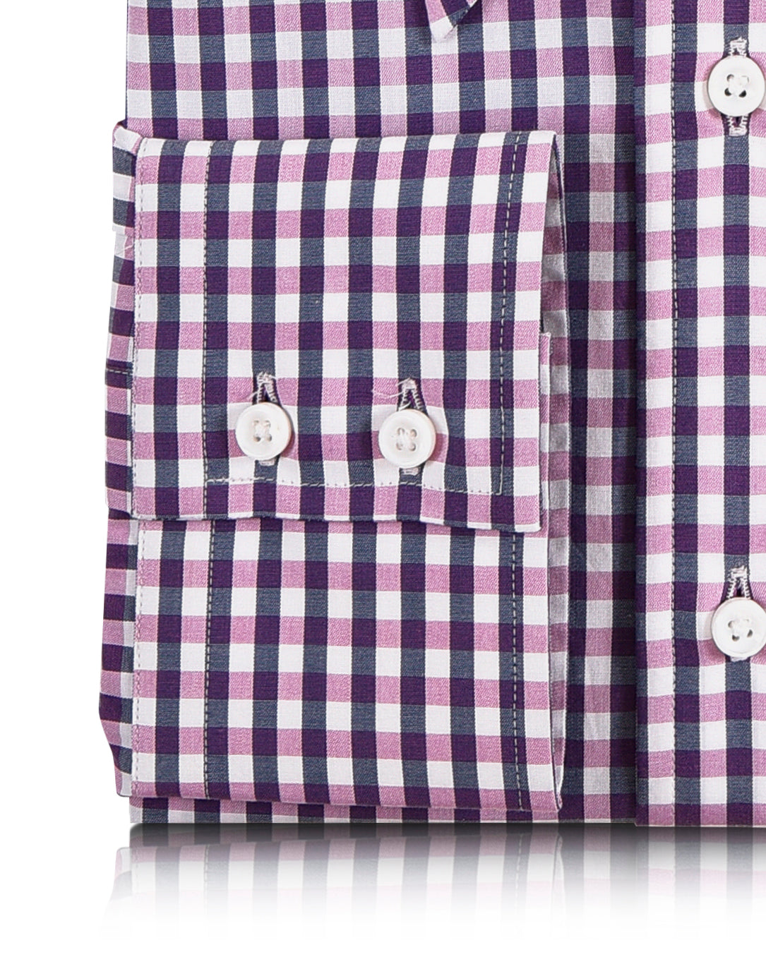 Pink Navy Gingham - 3