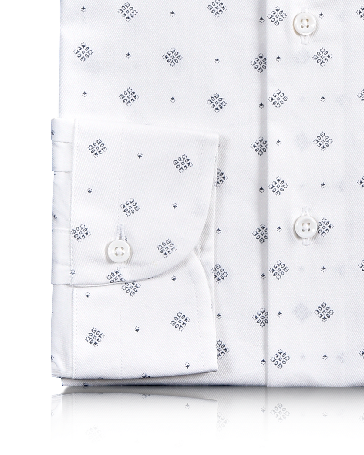 Monti White Block Print - 3