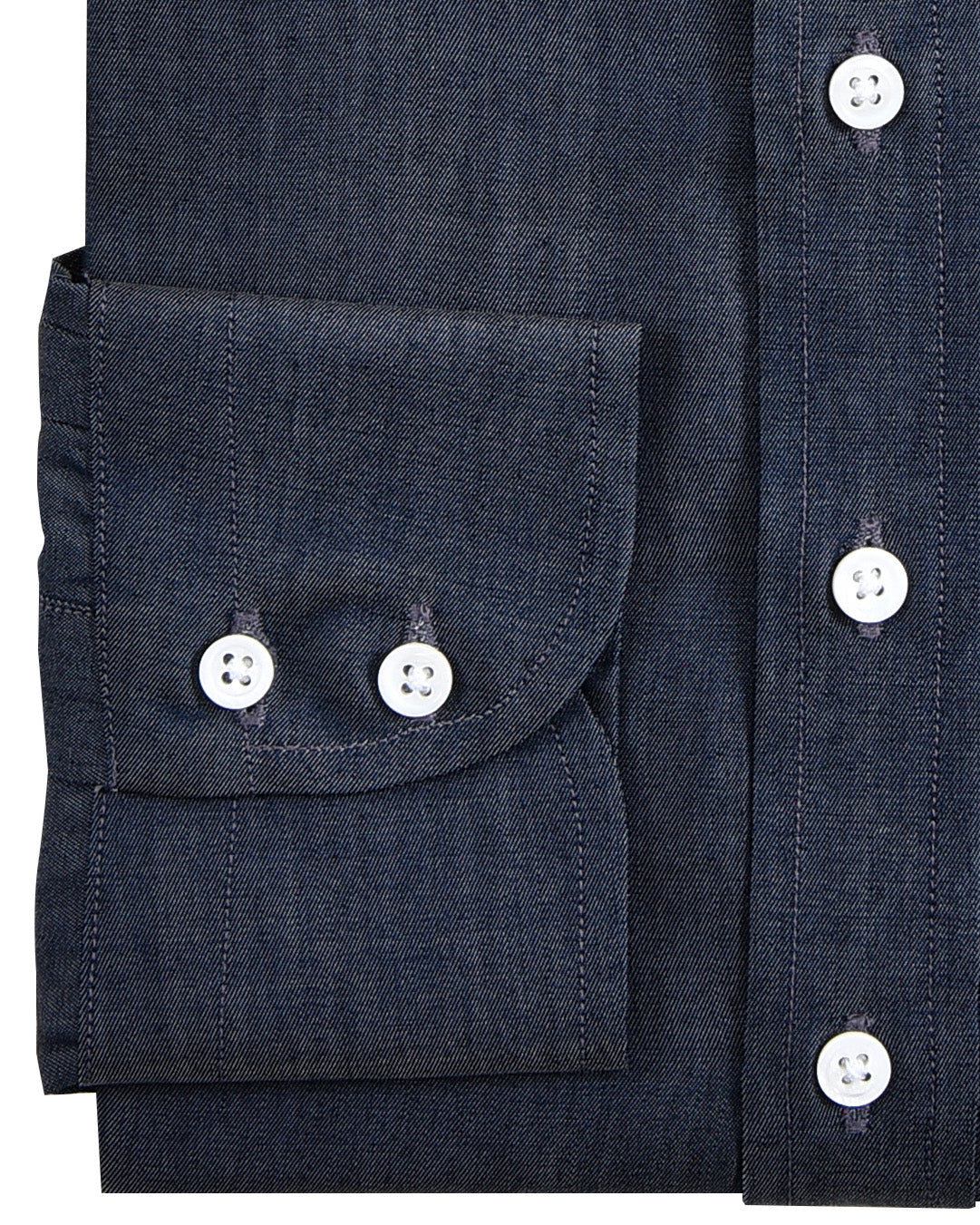 Soft Indigo Denim Chambray - 3