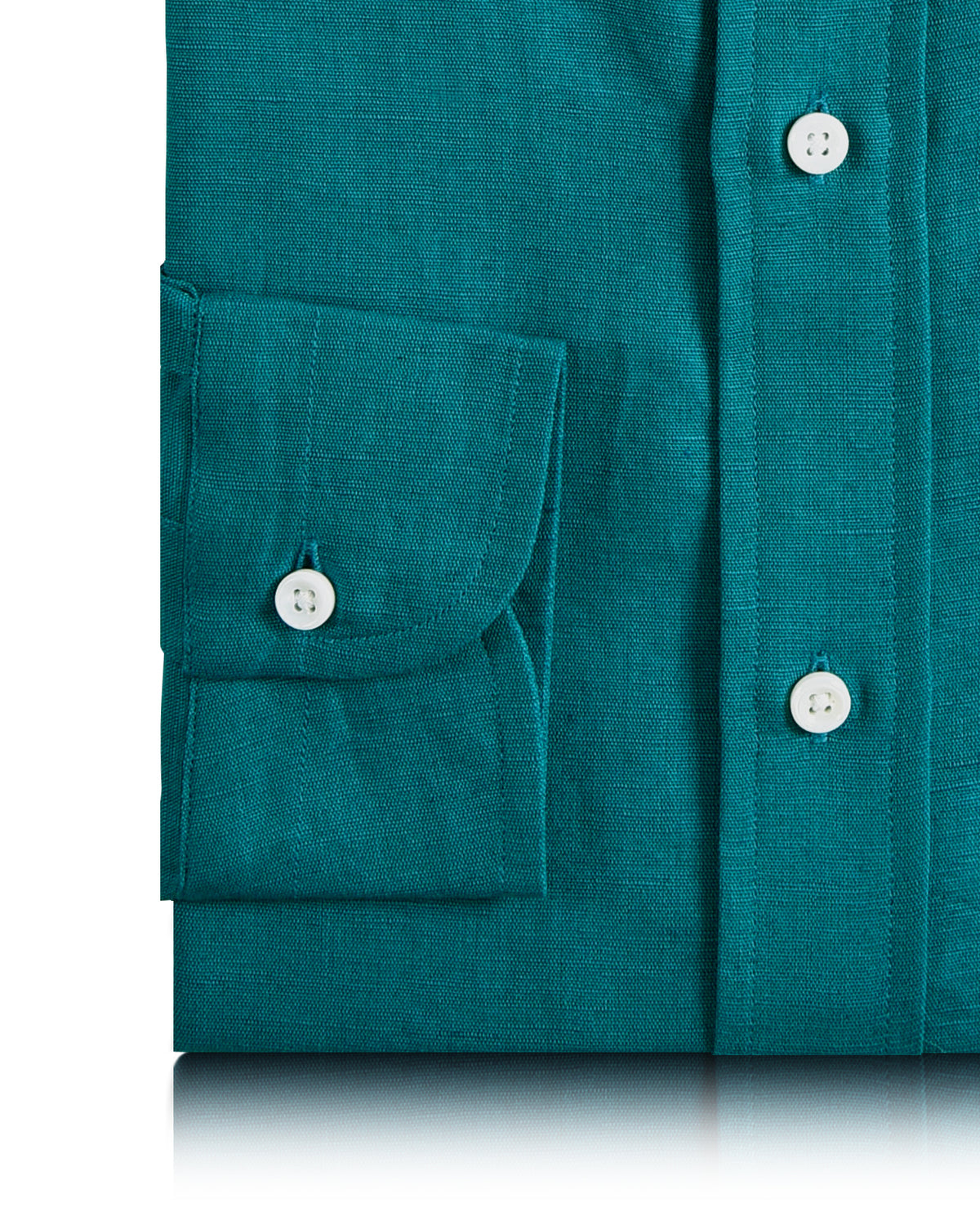 Persian Green Cool Linen Cotton - 3