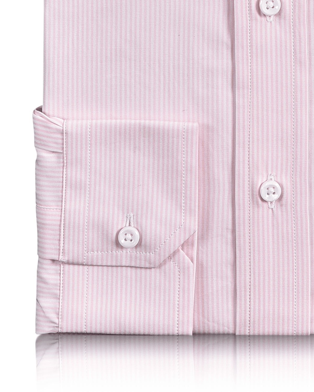 Monti Light Pink Dress Stripes Ice Shirt - 3