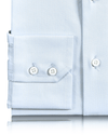Pale Blue Herringbone Shirt