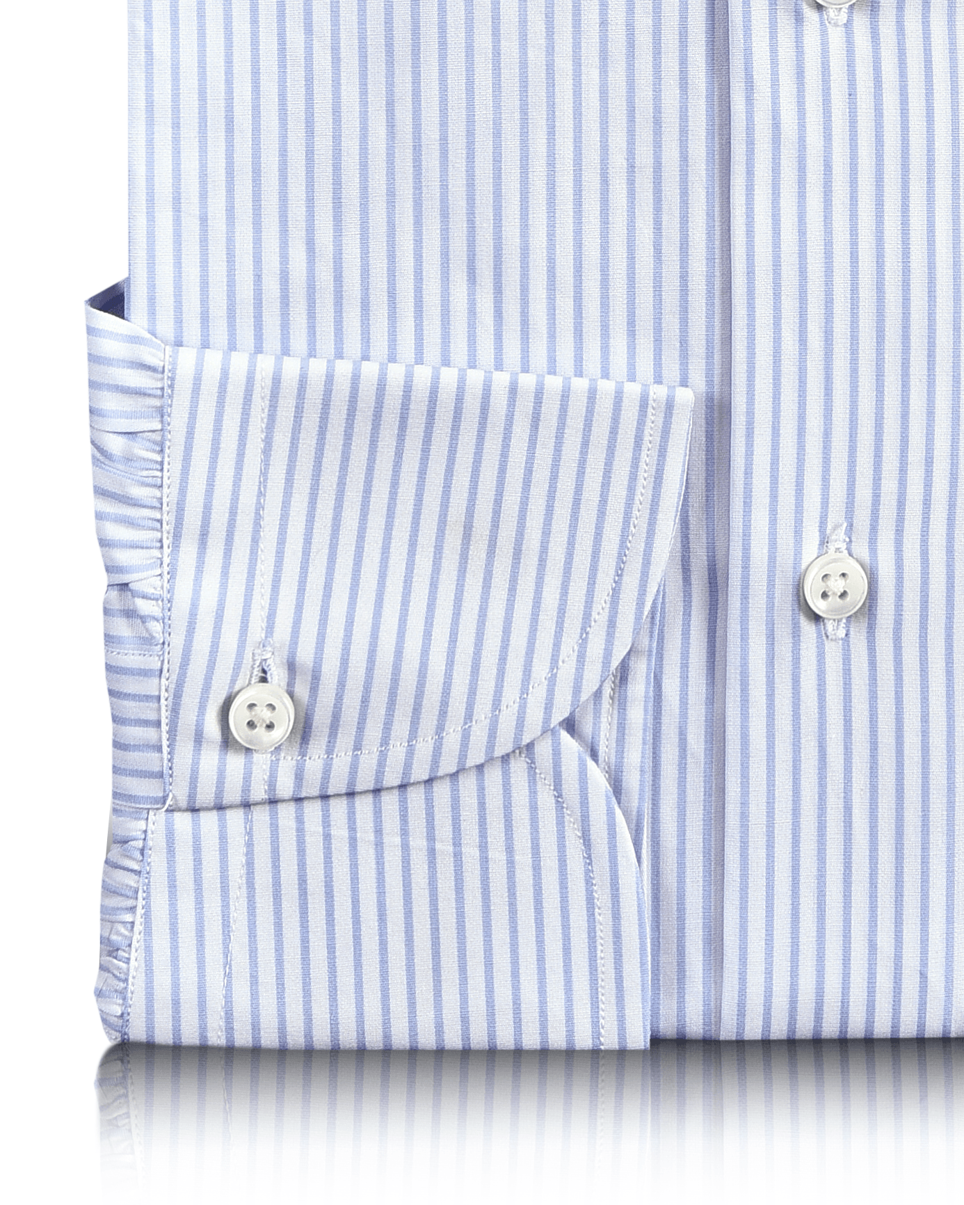 Pale Blue Dress Stripes Shirt