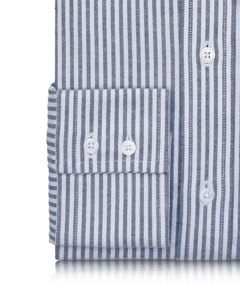 Dark Navy Bengal Stripes