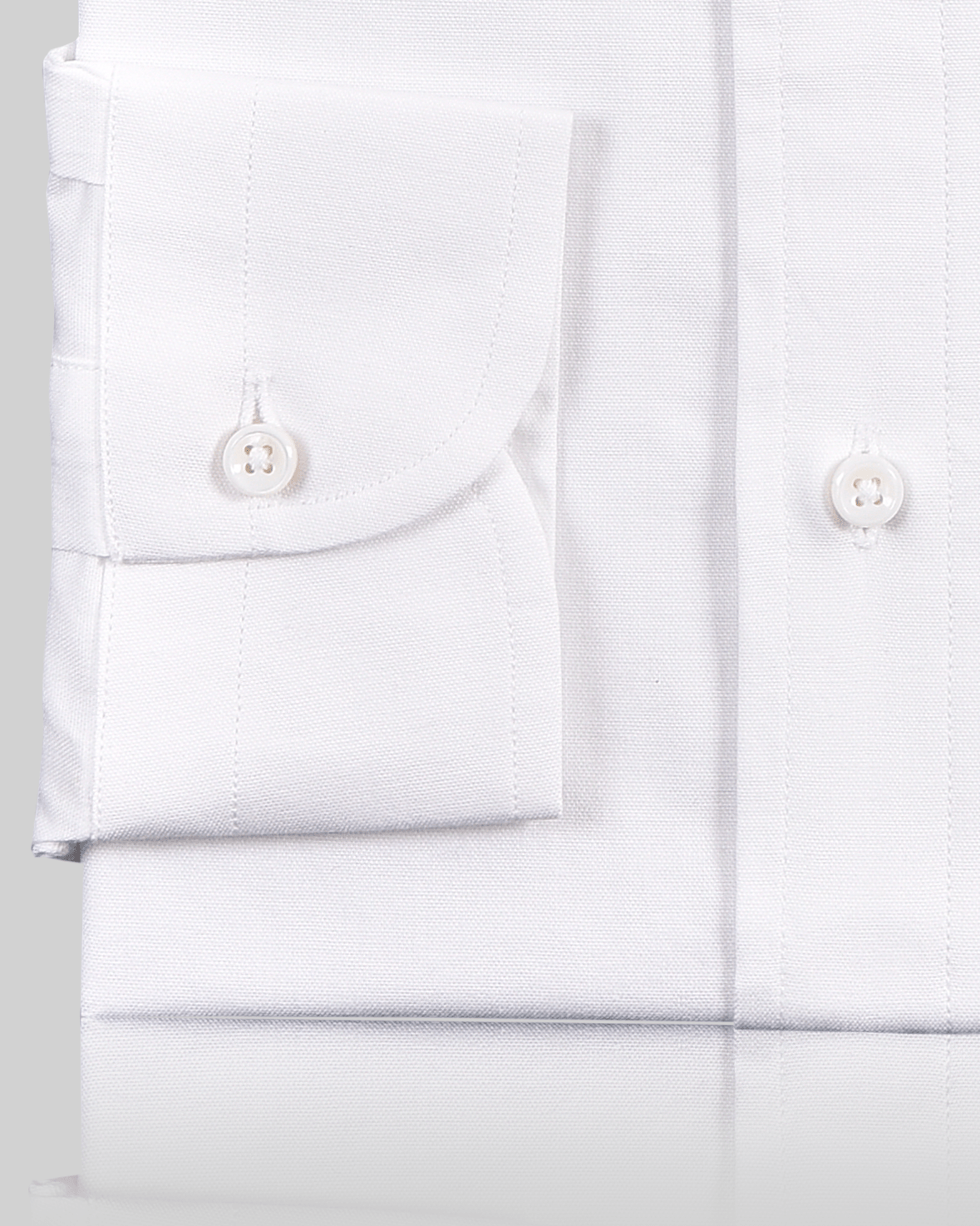White Pinpoint Oxford Shirt - 3