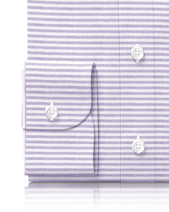 Purple Candy Stripes Oxford - 3