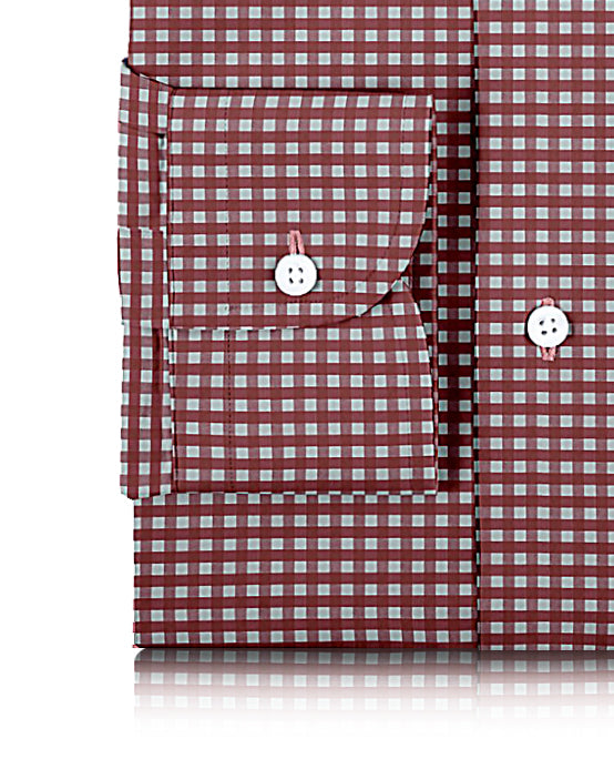 Salmon Pink Gingham - 3