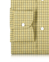 Linen: Yellow with Blue Black Graph Checks