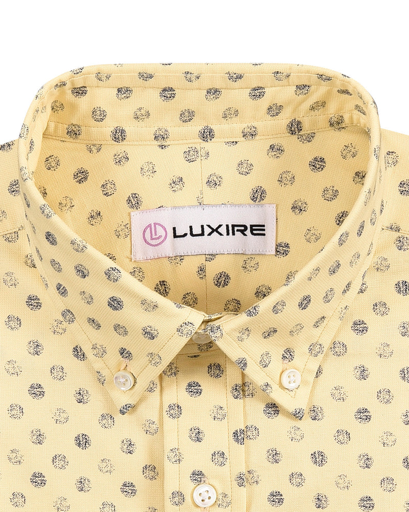 Monti Baby Yellow Block Print