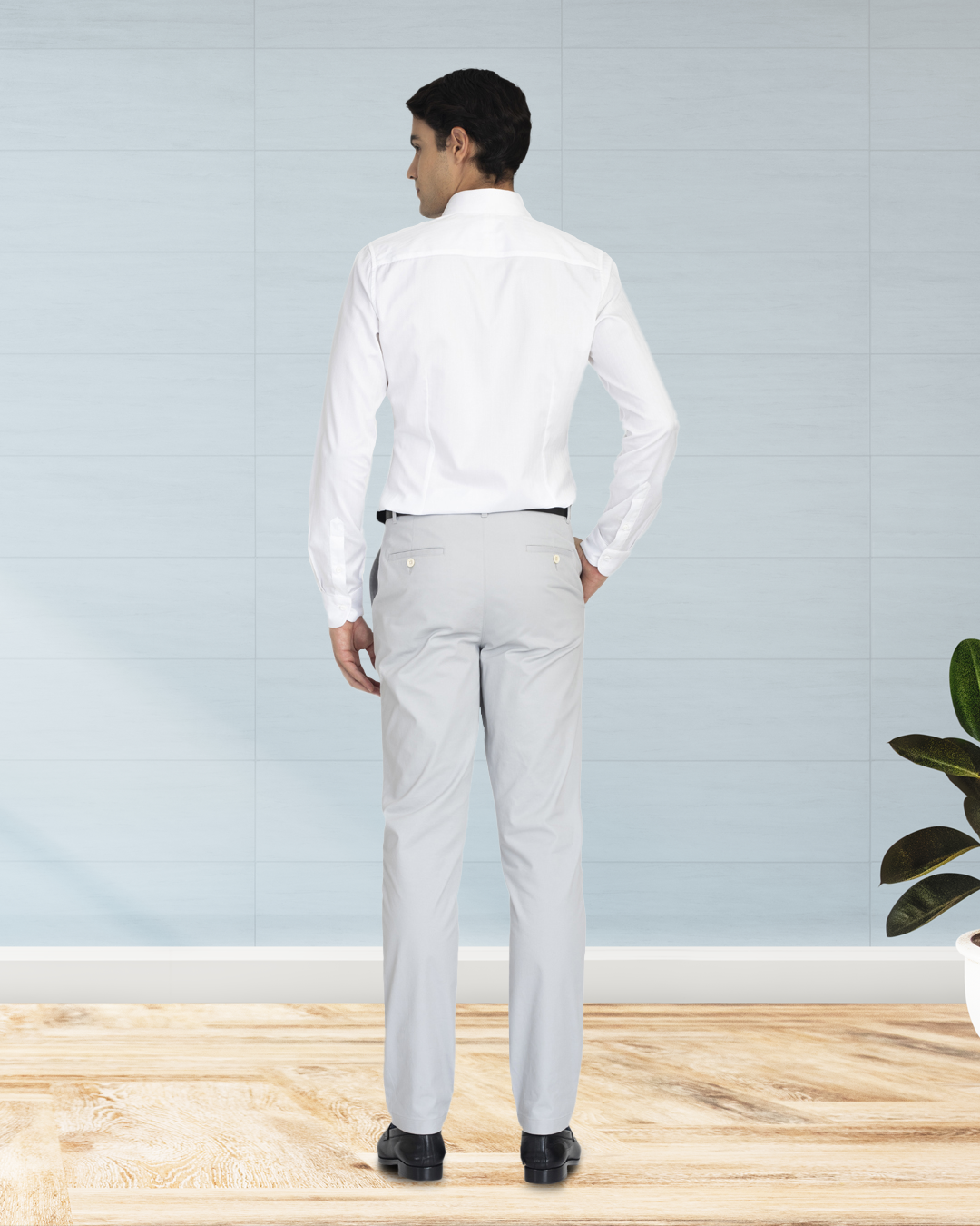 Brembana White Herringbone Shirt - 8