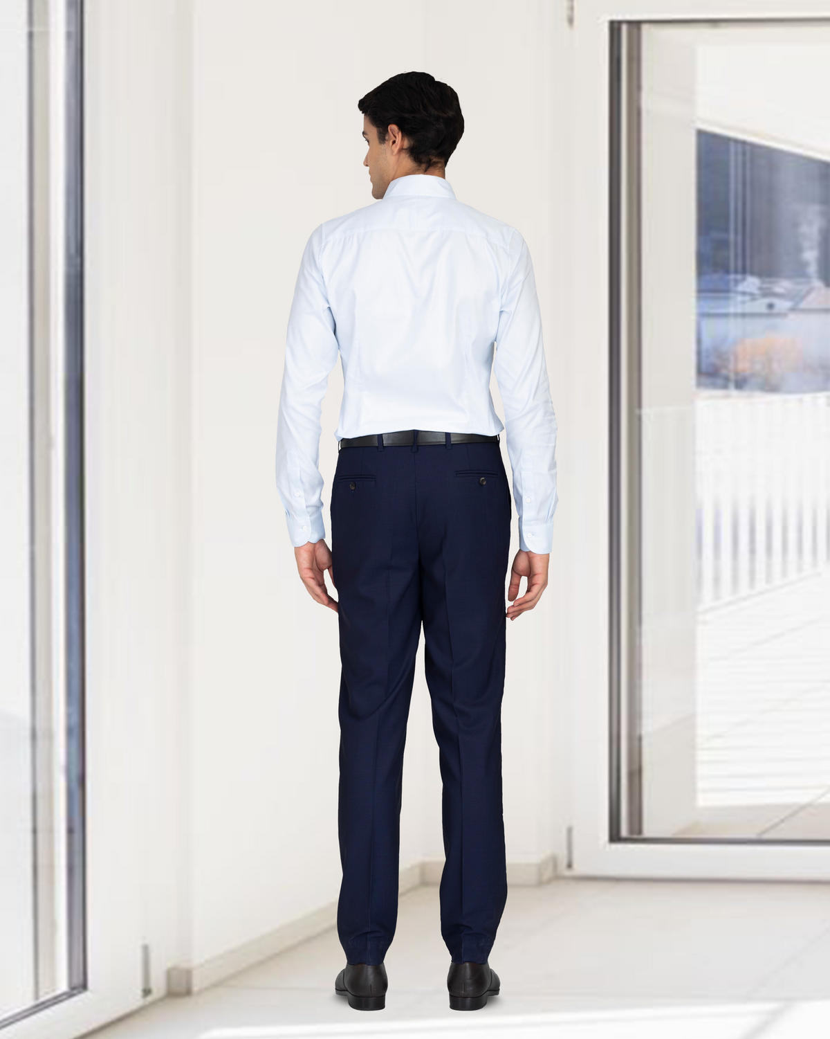 VBC - 4 Ply Tropical Wool: Navy Pant - 6