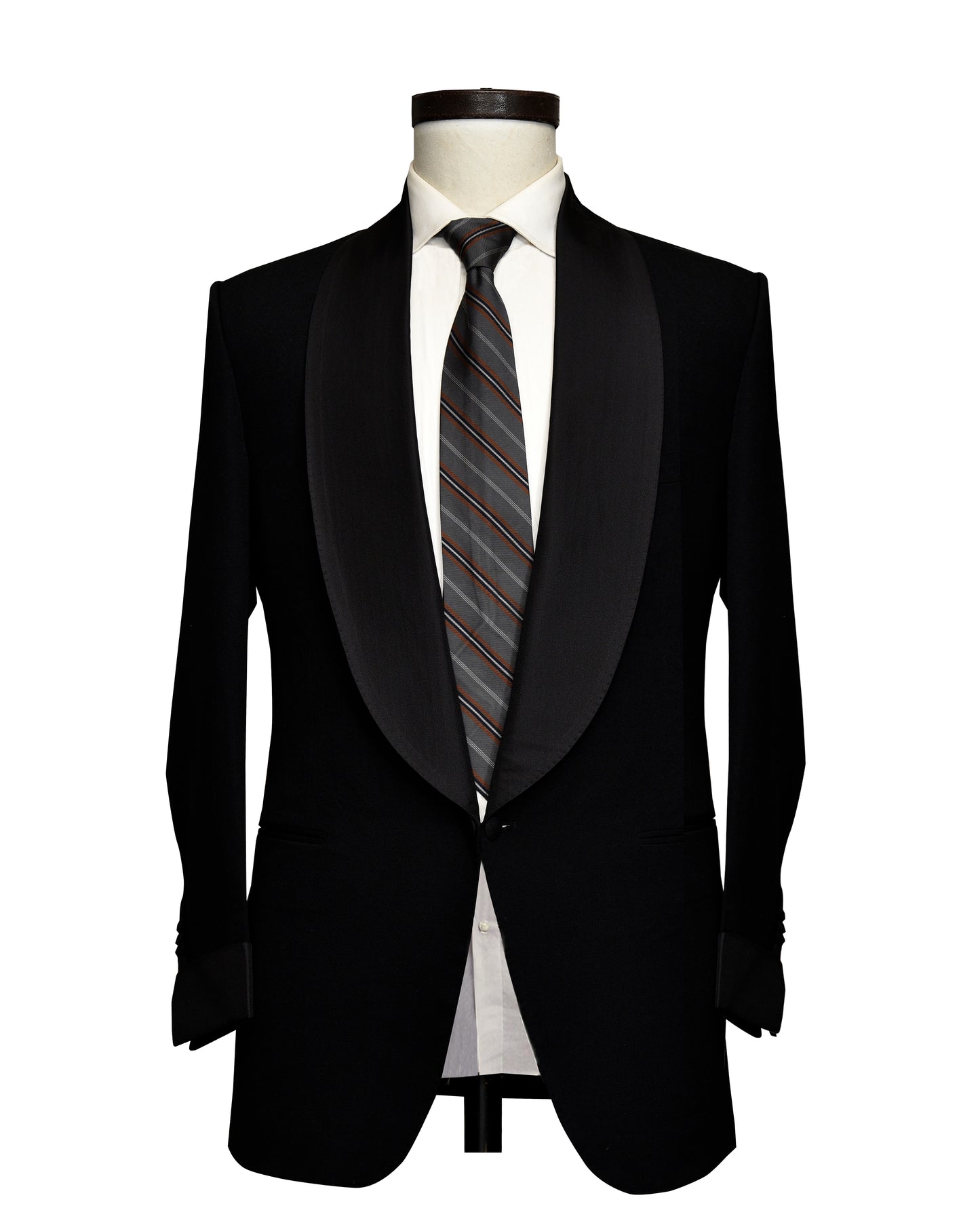 Dugdale Black Barathea Tuxedo Dinner Jacket