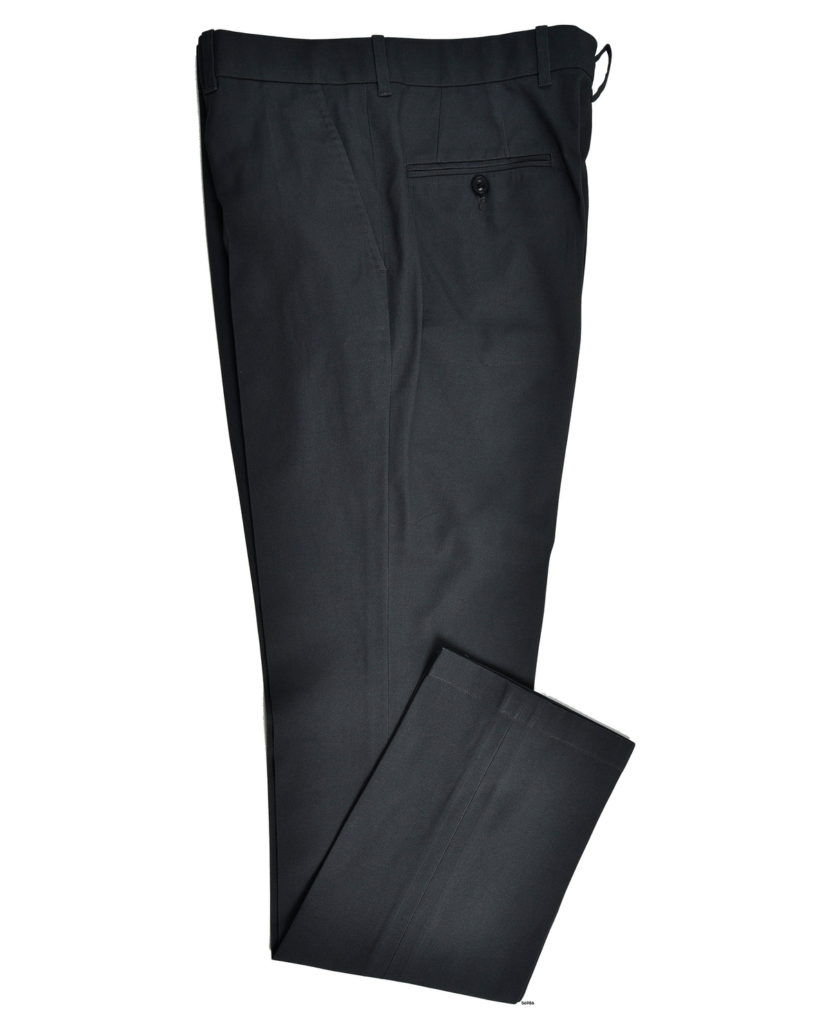 Charcoal Grey Canvas Trouser - 1