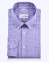 Purple Gingham Shirt