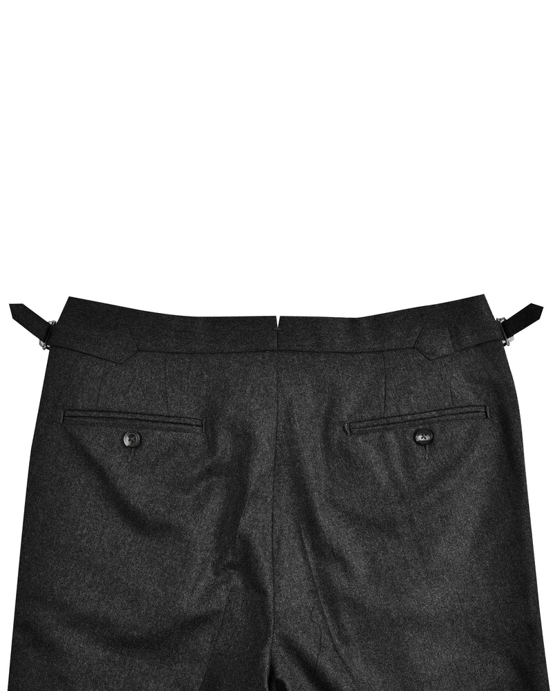 VBC Super 120's Flannel Charcoal Grey