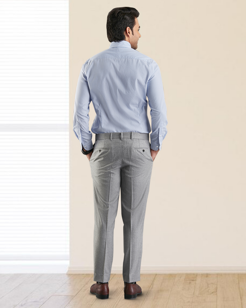 Light Blue Stripes Shirt