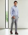 Vitale Barberis Canonico - Flannels  Light Grey Dress Pant
