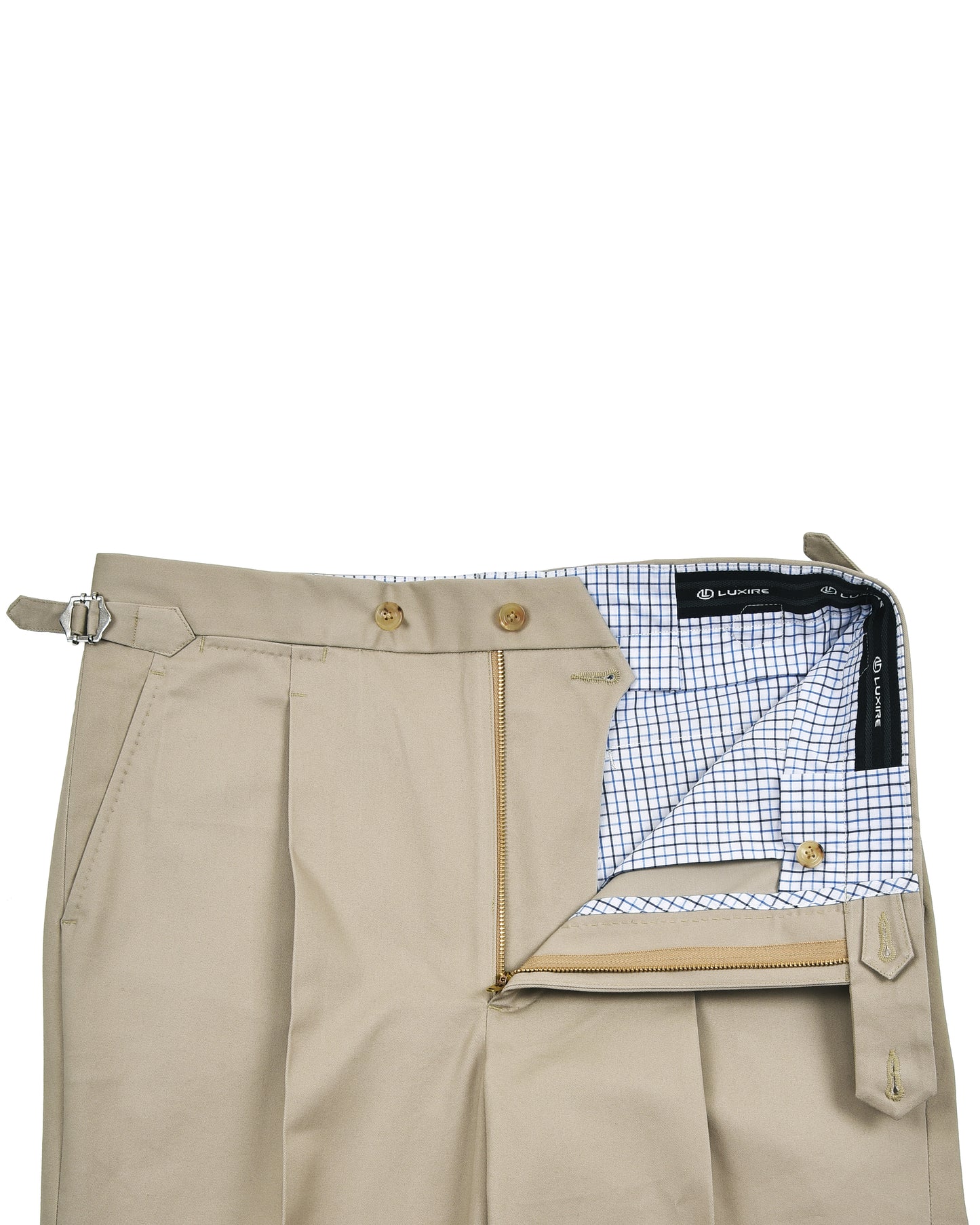 Light Khaki Stretchable chino