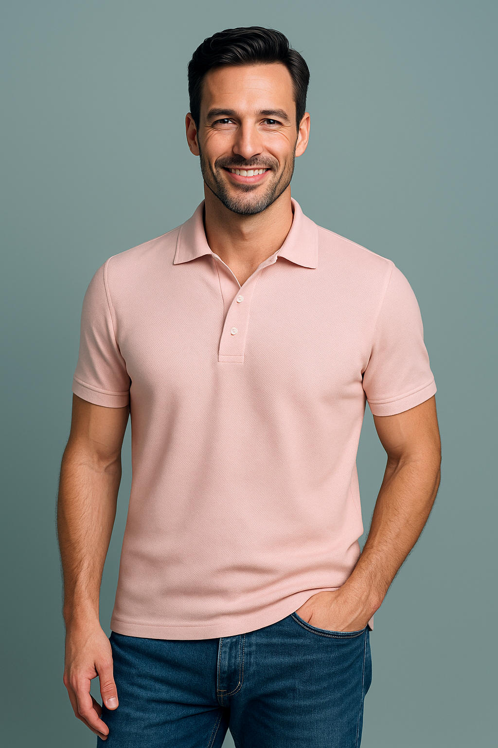 EZS Aria Pink Polo - 2