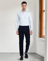 Navy Wool Chino